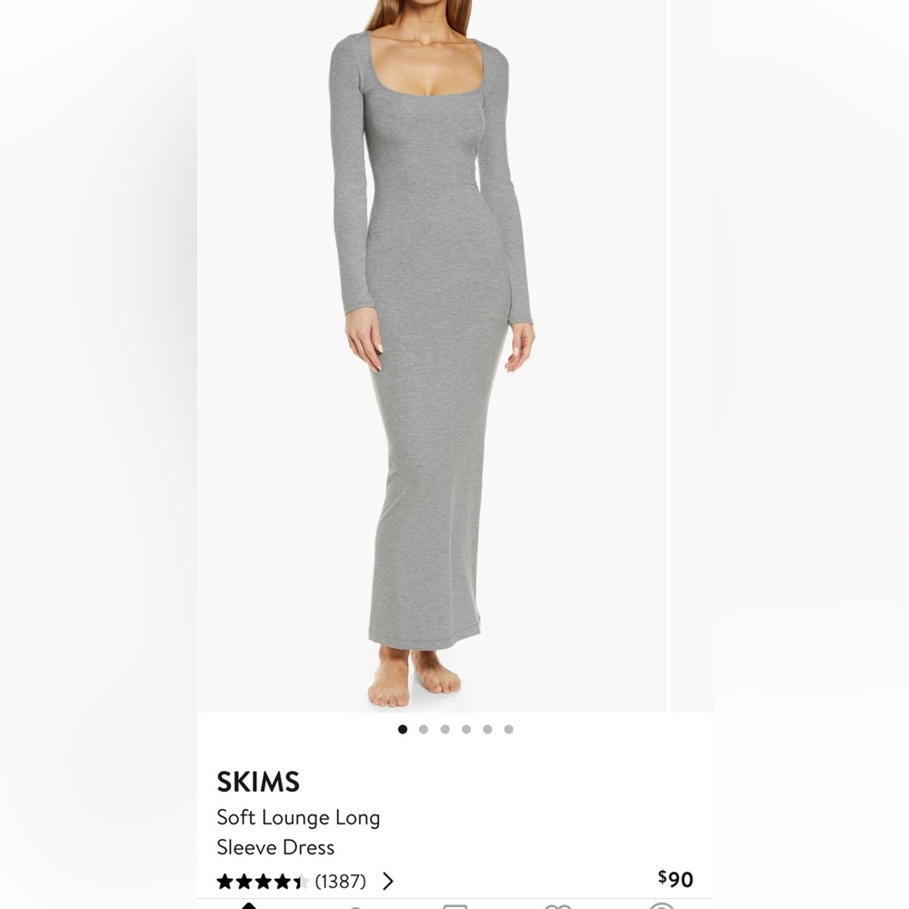Skims soft lounge dress